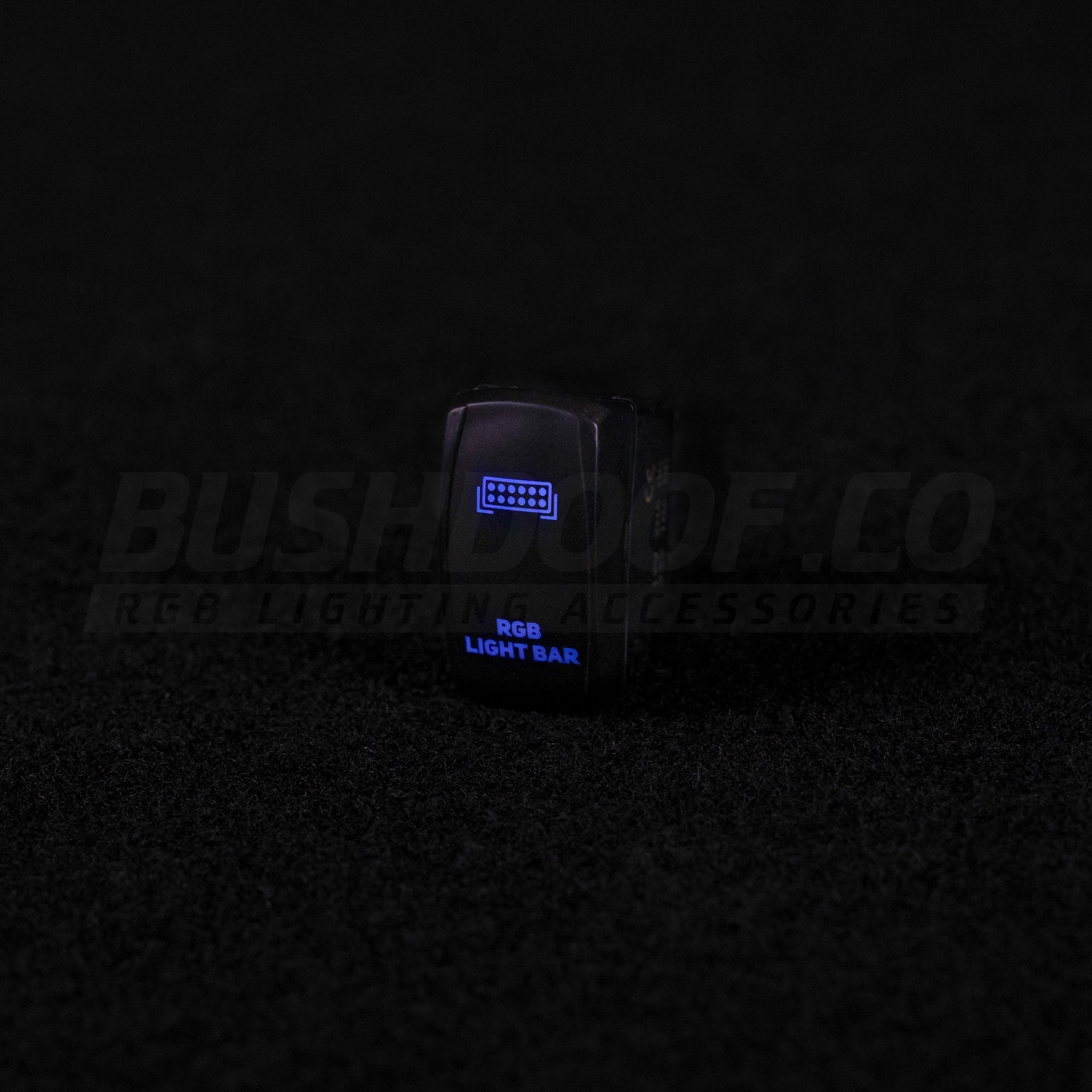 RGB Light Bar 5 Pin Rocker Switch - Bushdoof Lighting