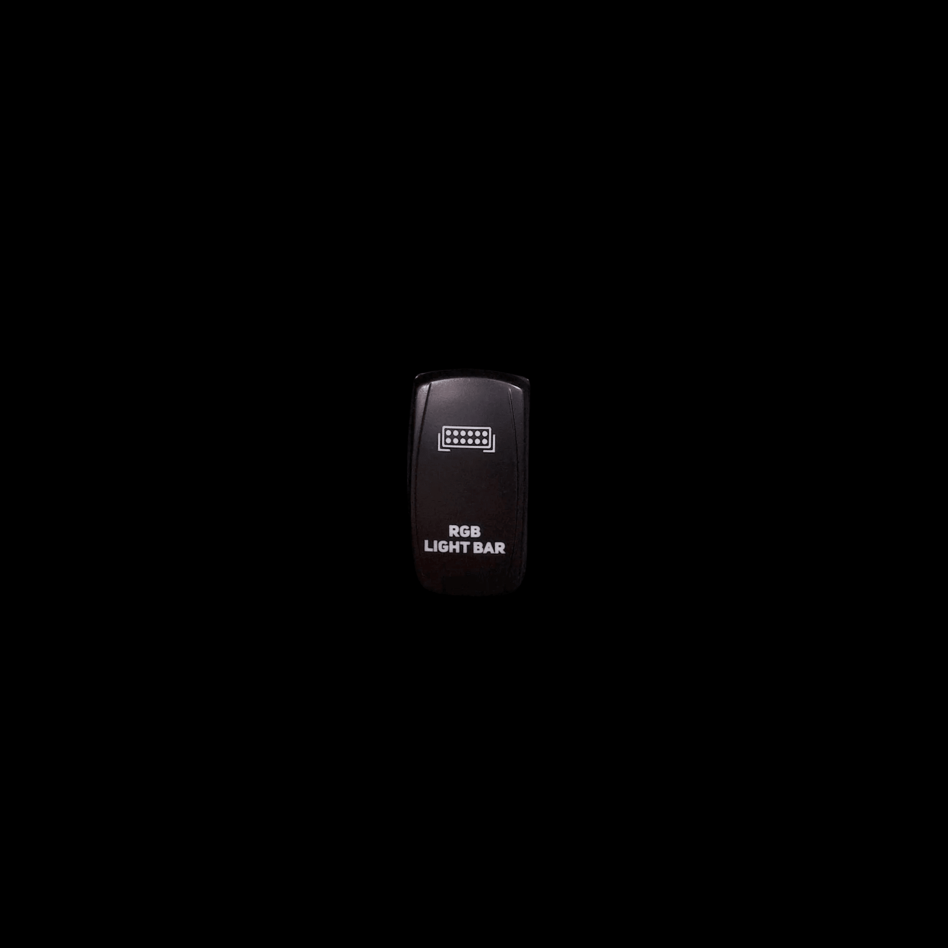 RGB Light Bar 5 Pin Rocker Switch - Bushdoof Lighting