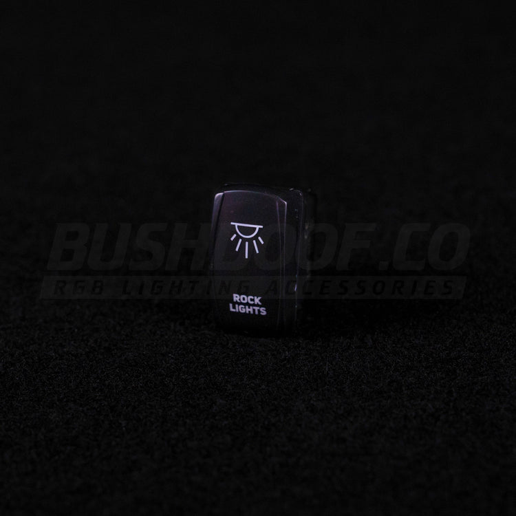 Rock Light 5 Pin Rocker Switch - Bushdoof Lighting