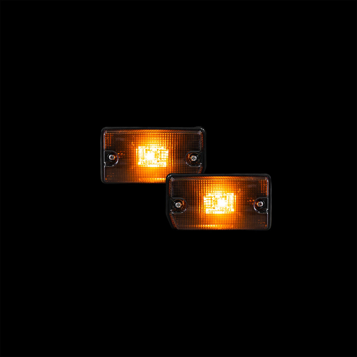 One pair of sequential LED side indicators, turn signals, running effect, T-oyota Land Cruiser 70 80 100 series One pair of sequential LED side indicators, turn signals, running effect, T-oyota Land Cruiser 70 80 100 series