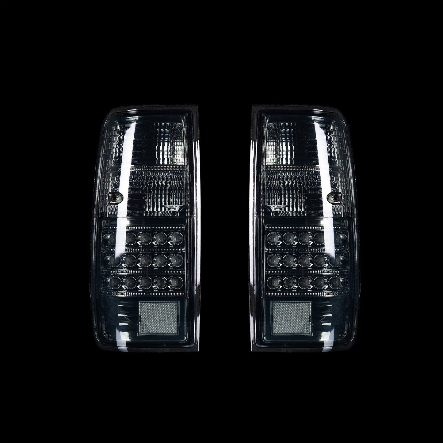 Smoked LED Tail Lights for 80 series LandCruiser - Bushdoof Lighting