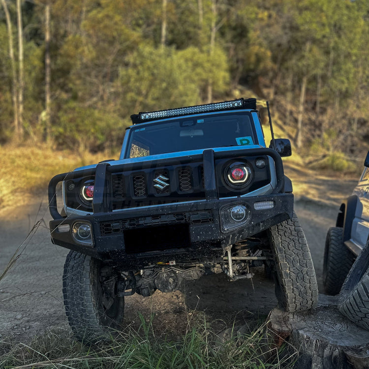 Suzuki Jimny Bi - LED 'Angry Eye' Headlights - Bushdoof Lighting