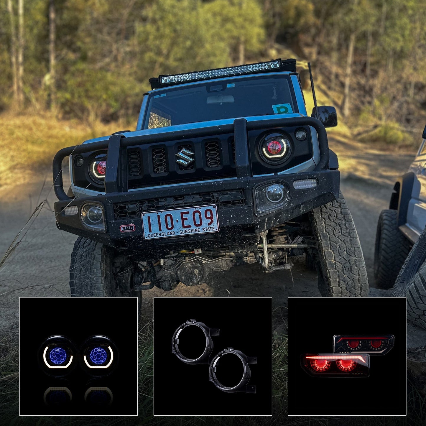 Suzuki Jimny Refresh Bundle 2 - Bushdoof Lighting