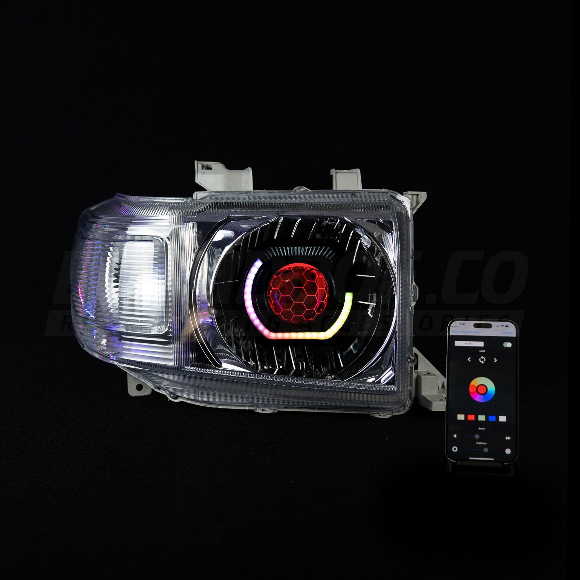 Toyota 70 Series Bi - LED Projector Headlights - Bushdoof Lighting