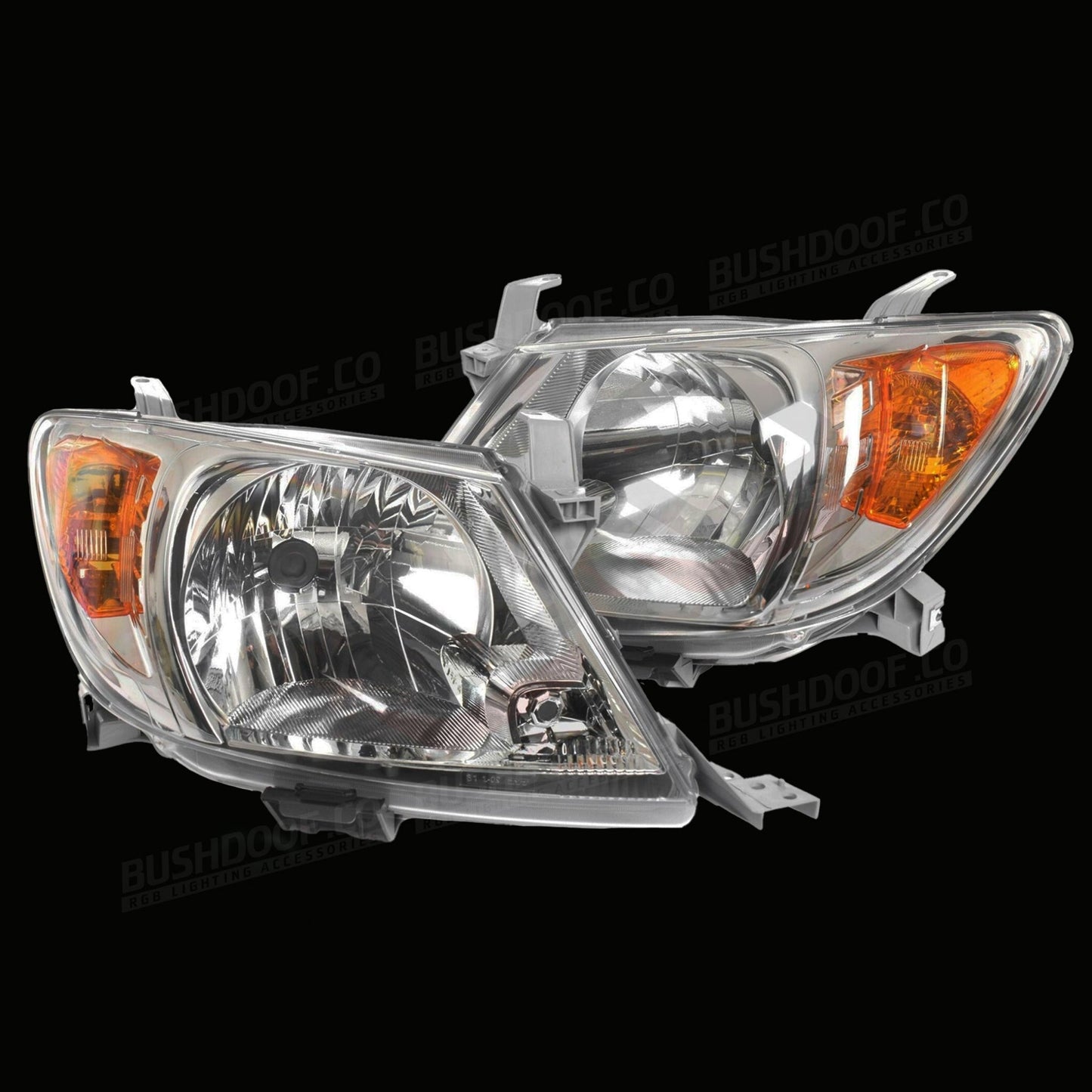 Toyota Hilux N70 OEM Headlights - Bushdoof Lighting