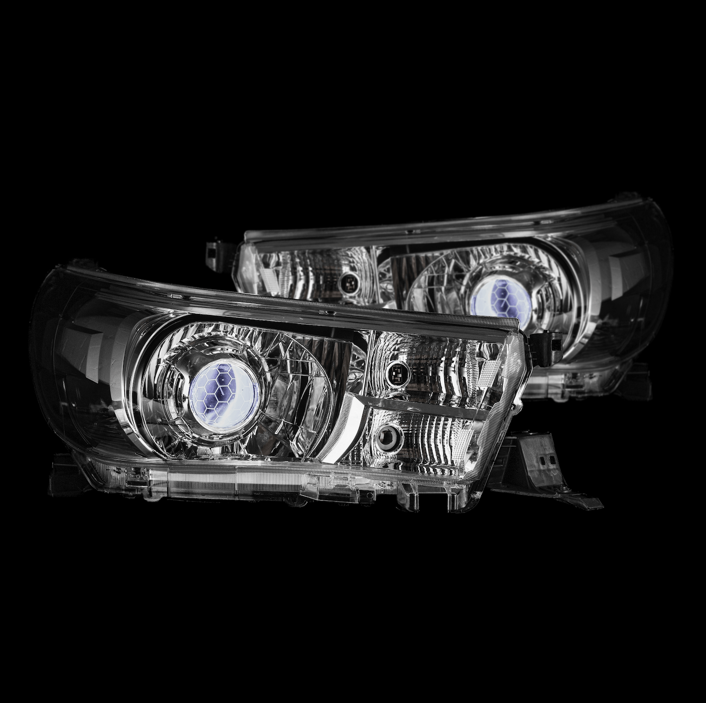 Toyota Hilux N80 OEM+ Headlights - Bushdoof Lighting