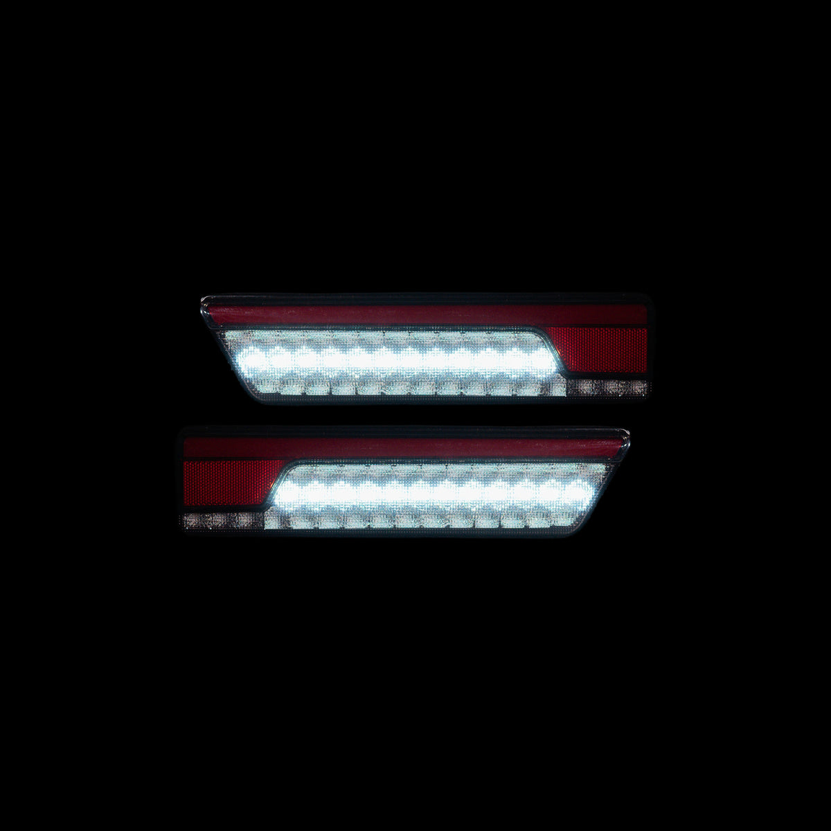 Universal LED Tray Tail Light with reverse light on - Bushdoof Lighting