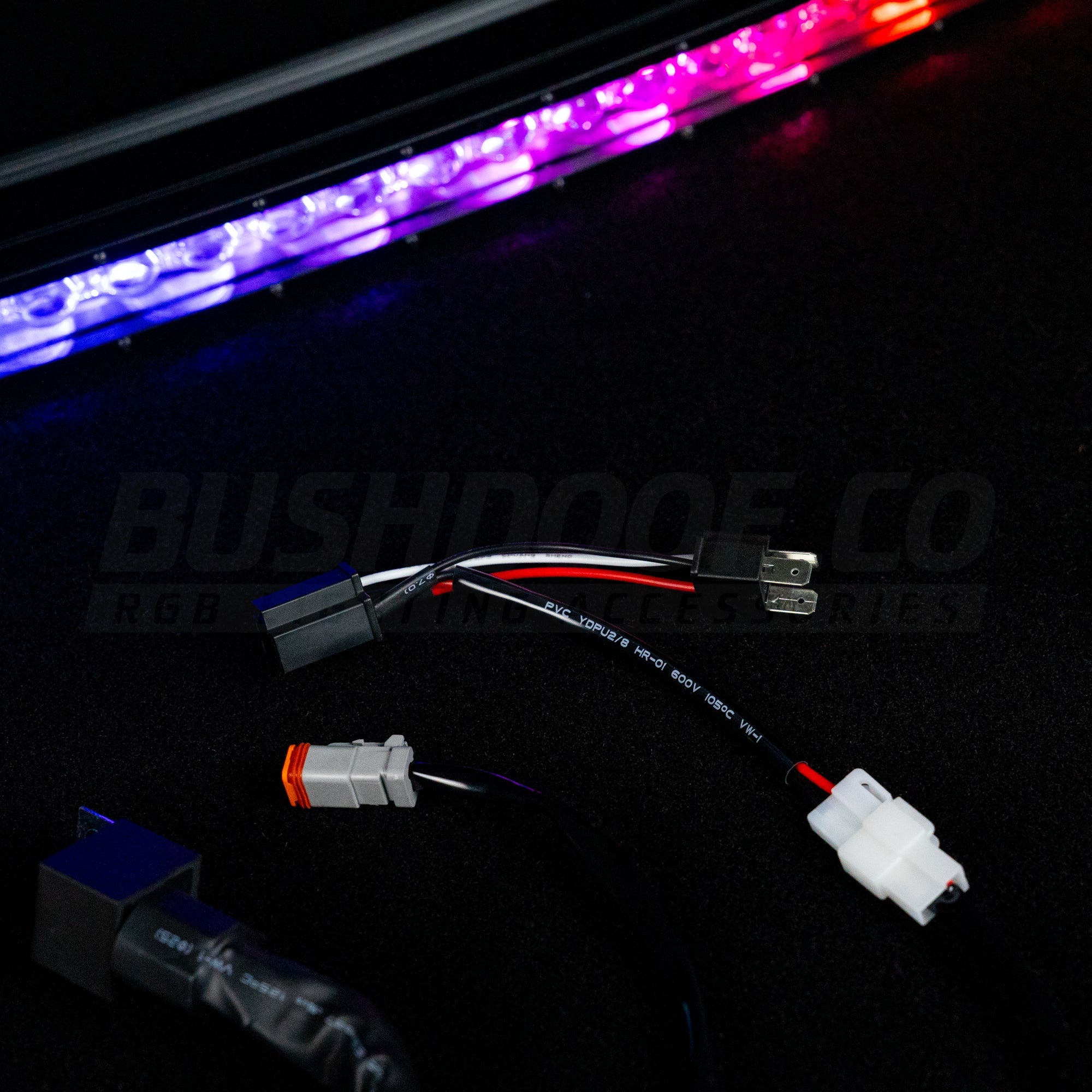 32" RGB Colour Chasing Light Bar - Bushdoof Lighting