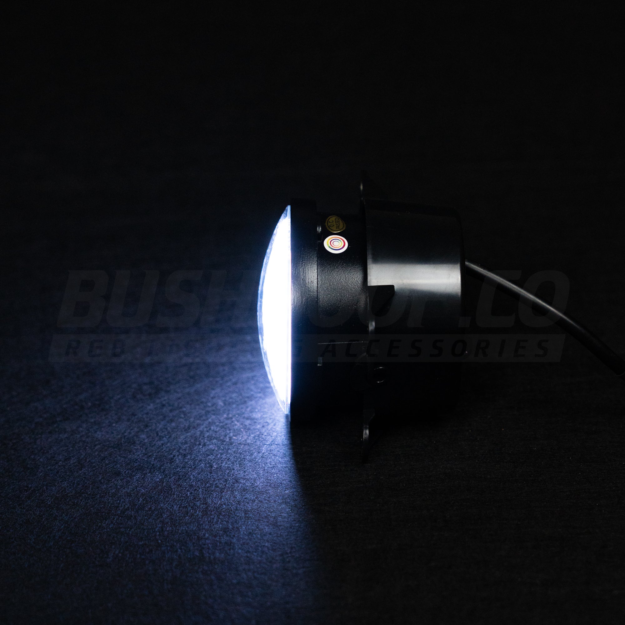 4" LED Colour Chasing Fog Lights - Bushdoof Lighting