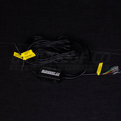 4" LED Colour Chasing Fog Lights - Bushdoof Lighting