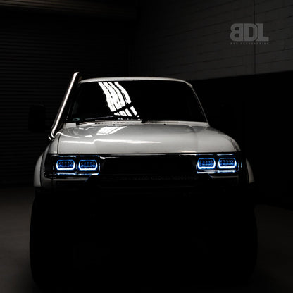 4X6" LED Colour Chasing Headlights - Bushdoof Lighting