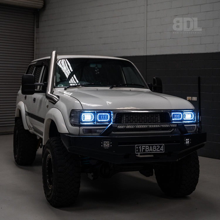 4X6" LED Colour Chasing Headlights - Bushdoof Lighting