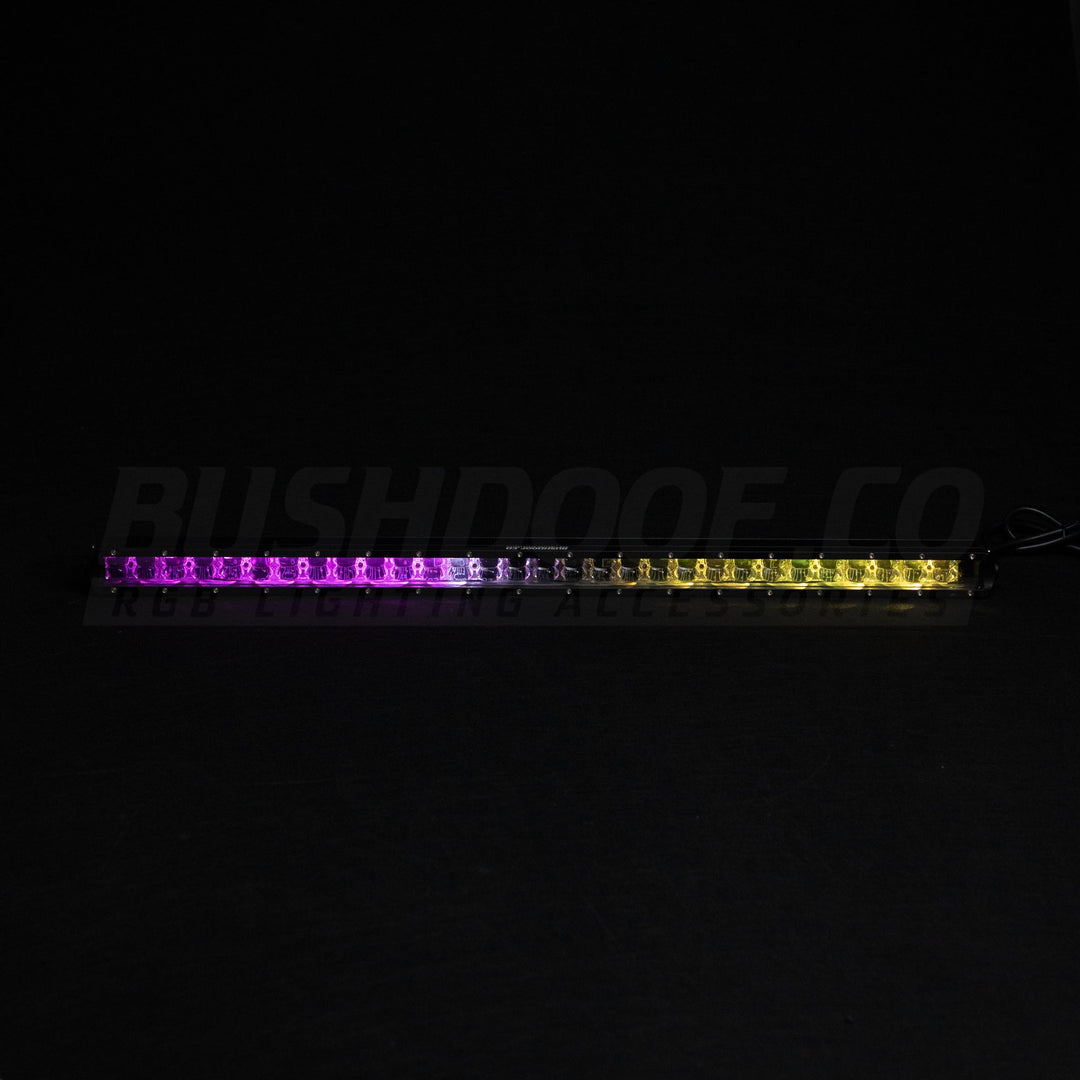 50" RGB Colour Chasing Light Bar - Bushdoof Lighting