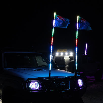 5ft LED Whip Light - Bushdoof Lighting