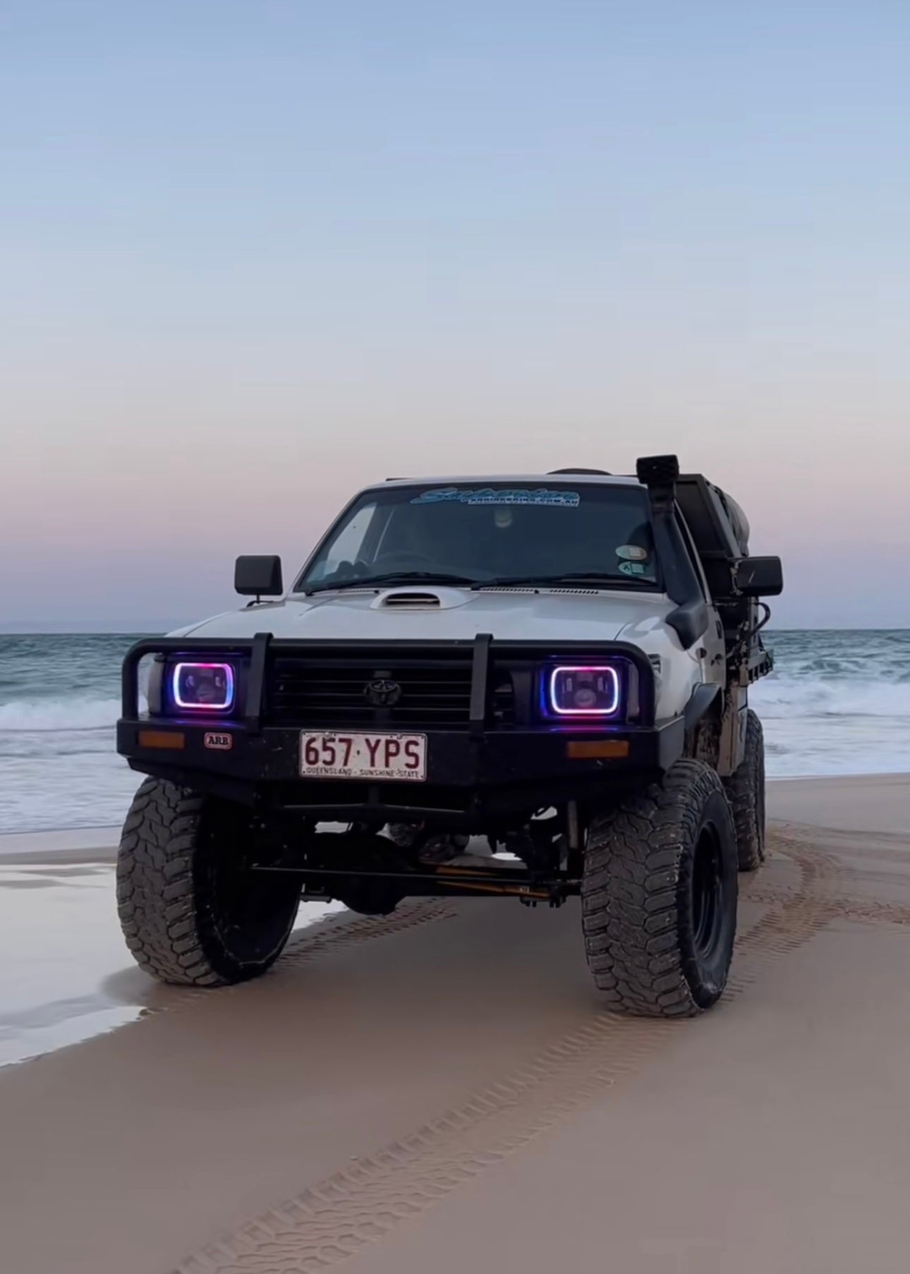 5X7" LED Colour Chasing Headlights - Bushdoof Lighting