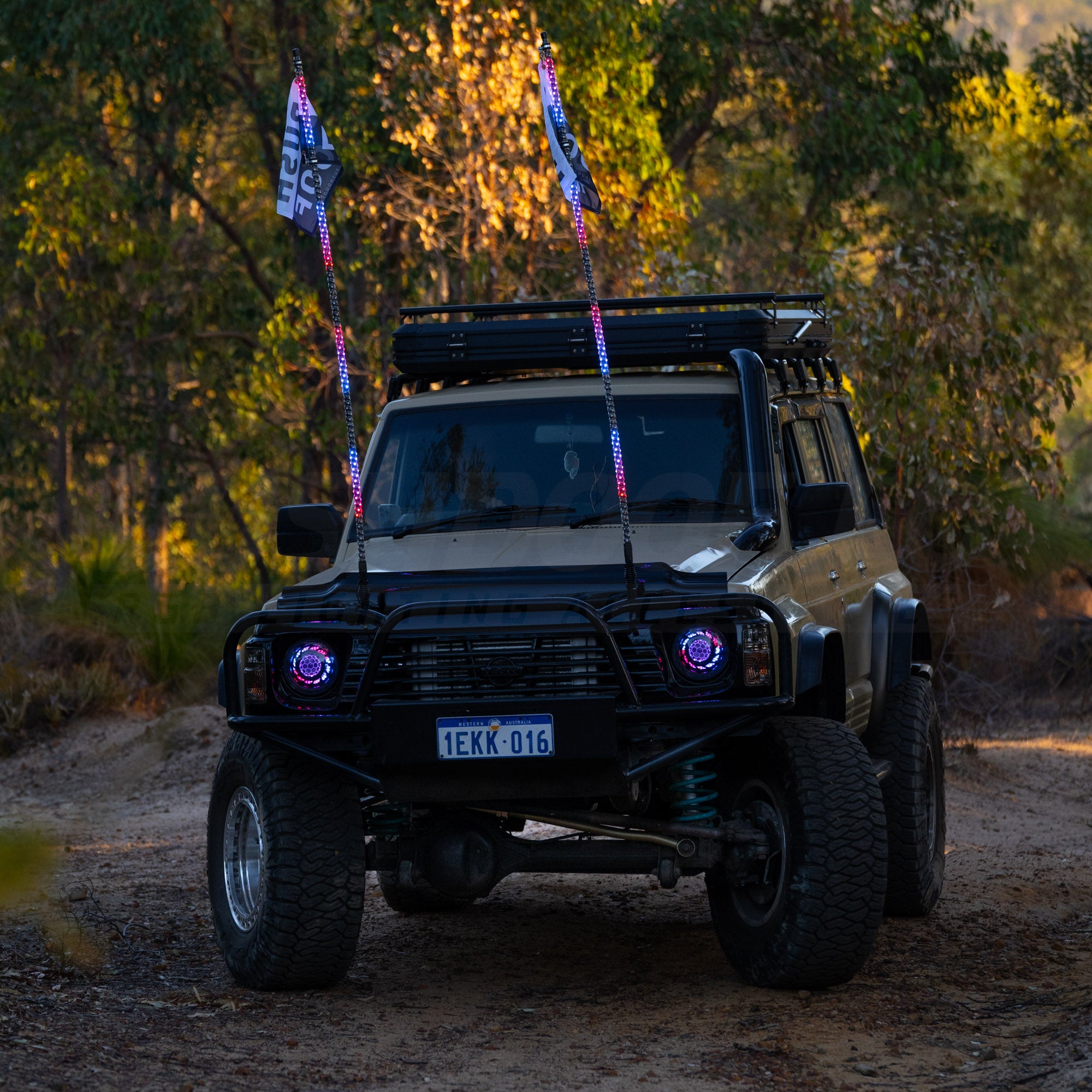 LED Whip Lights | 2ft to 6ft RGB Whips for 4WDs, Trucks & More ...