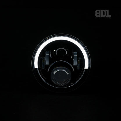 7" LED 'Eclipse' Headlights - Bushdoof Lighting