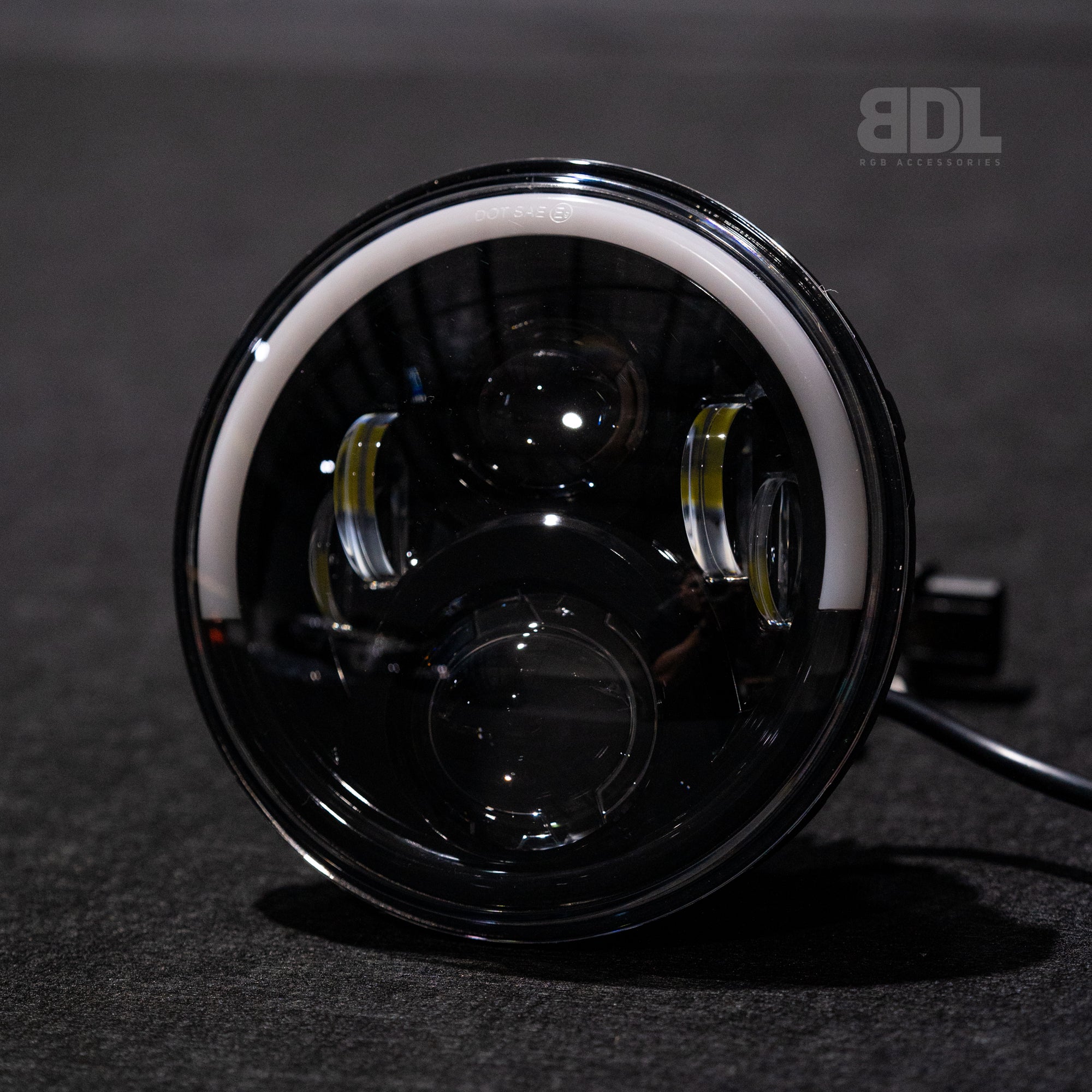 7" LED 'Eclipse' Headlights - Bushdoof Lighting