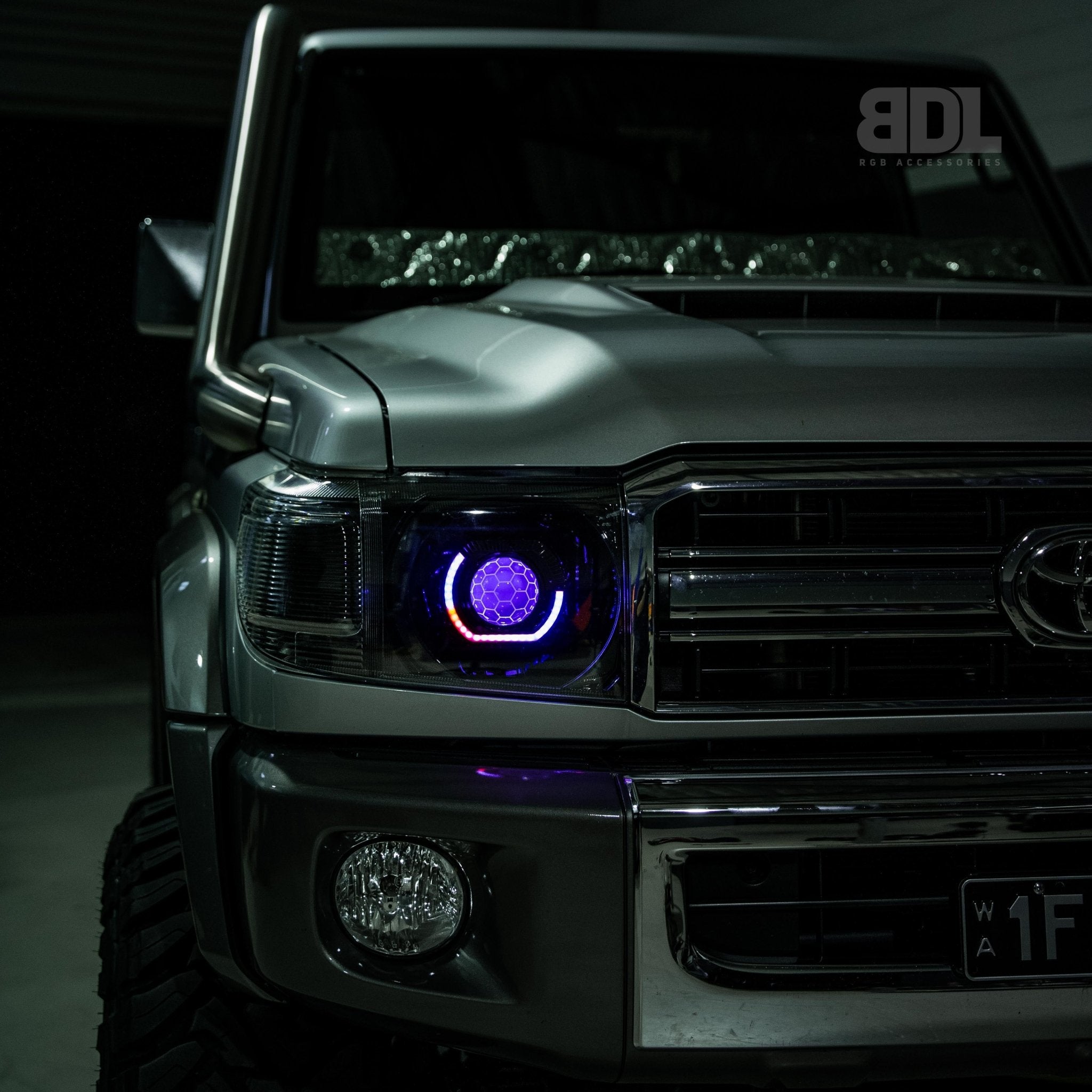 Bi-LED 'Angry Eye' Retrofit Headlight Kit - Bushdoof Lighting