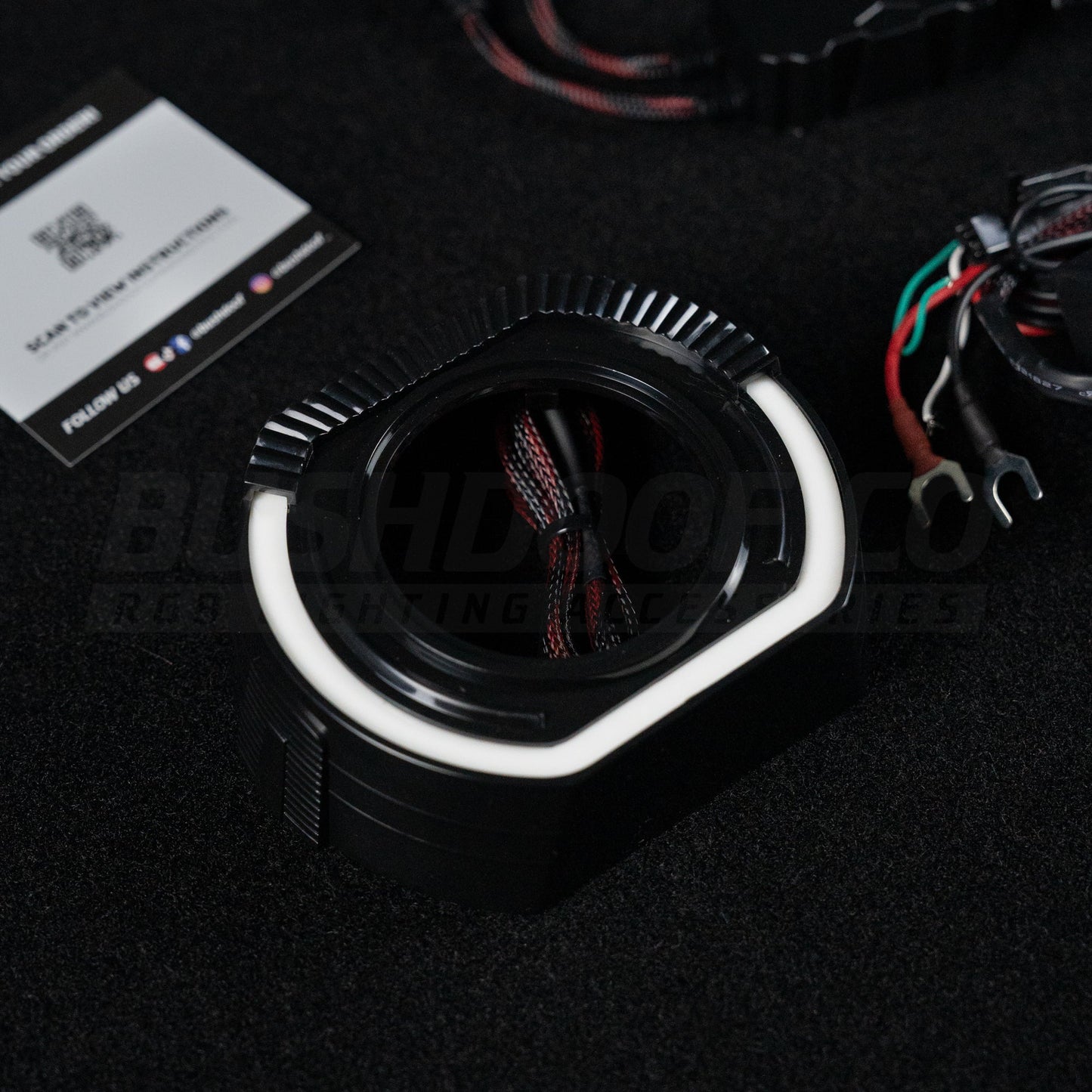 Bi-LED 'Angry Eye' Retrofit Headlight Kit - Bushdoof Lighting