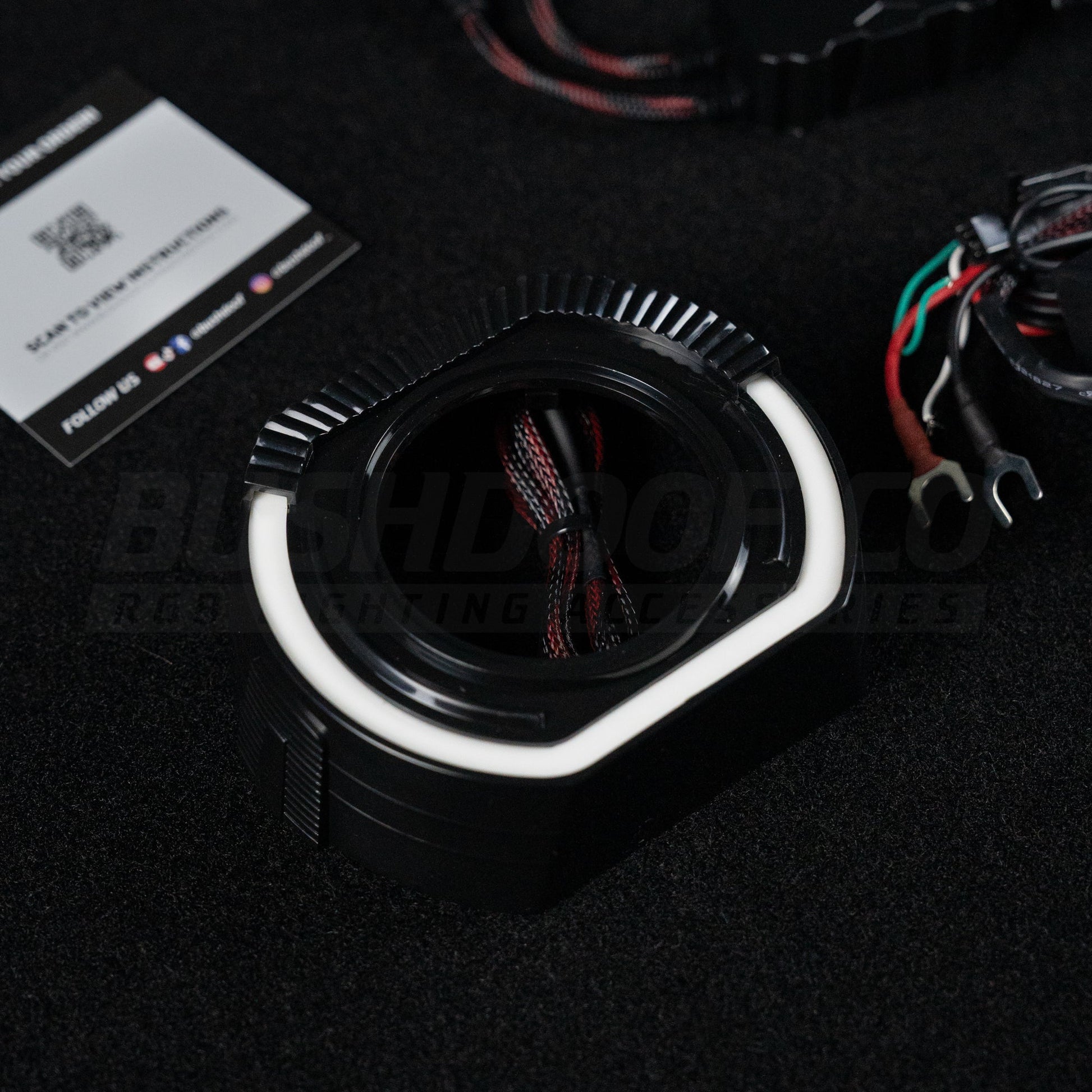 Bi-LED 'Angry Eye' Retrofit Headlight Kit - Bushdoof Lighting