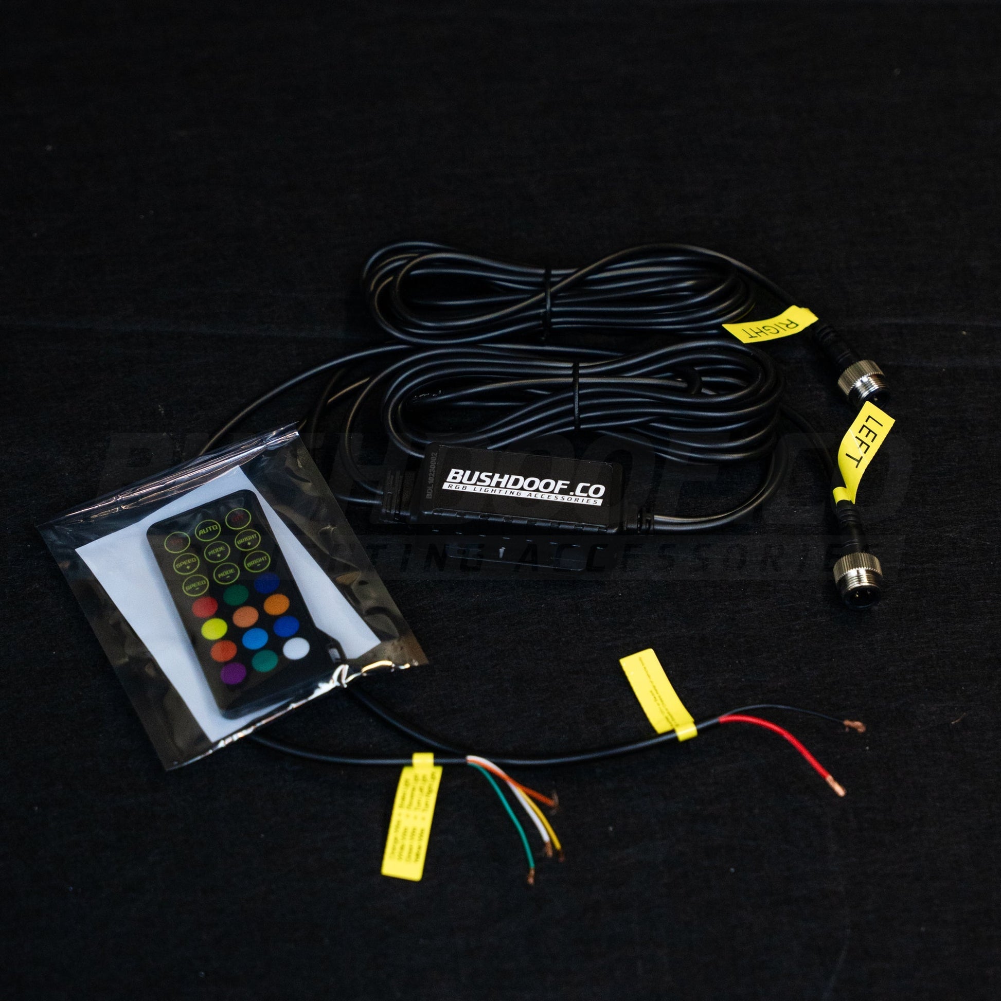 Chasing RGB Rock Lights - 8 Pack - Bushdoof Lighting