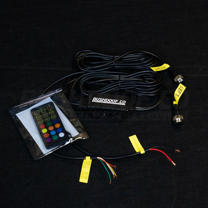 Chasing RGB Rock Lights - 8 Pack - Bushdoof Lighting