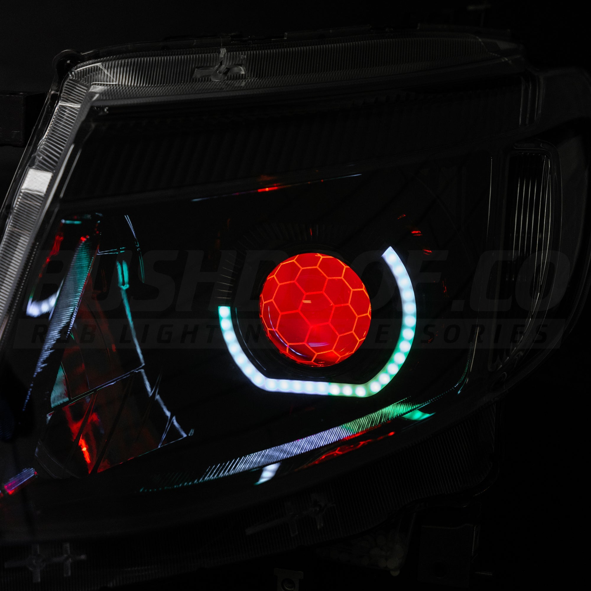 Ford Ranger PX1 LED 'Angry Eye' Headlights – Bushdoof Lighting