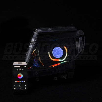 Ford Ranger PX1 Custom Headlights - Bushdoof Lighting