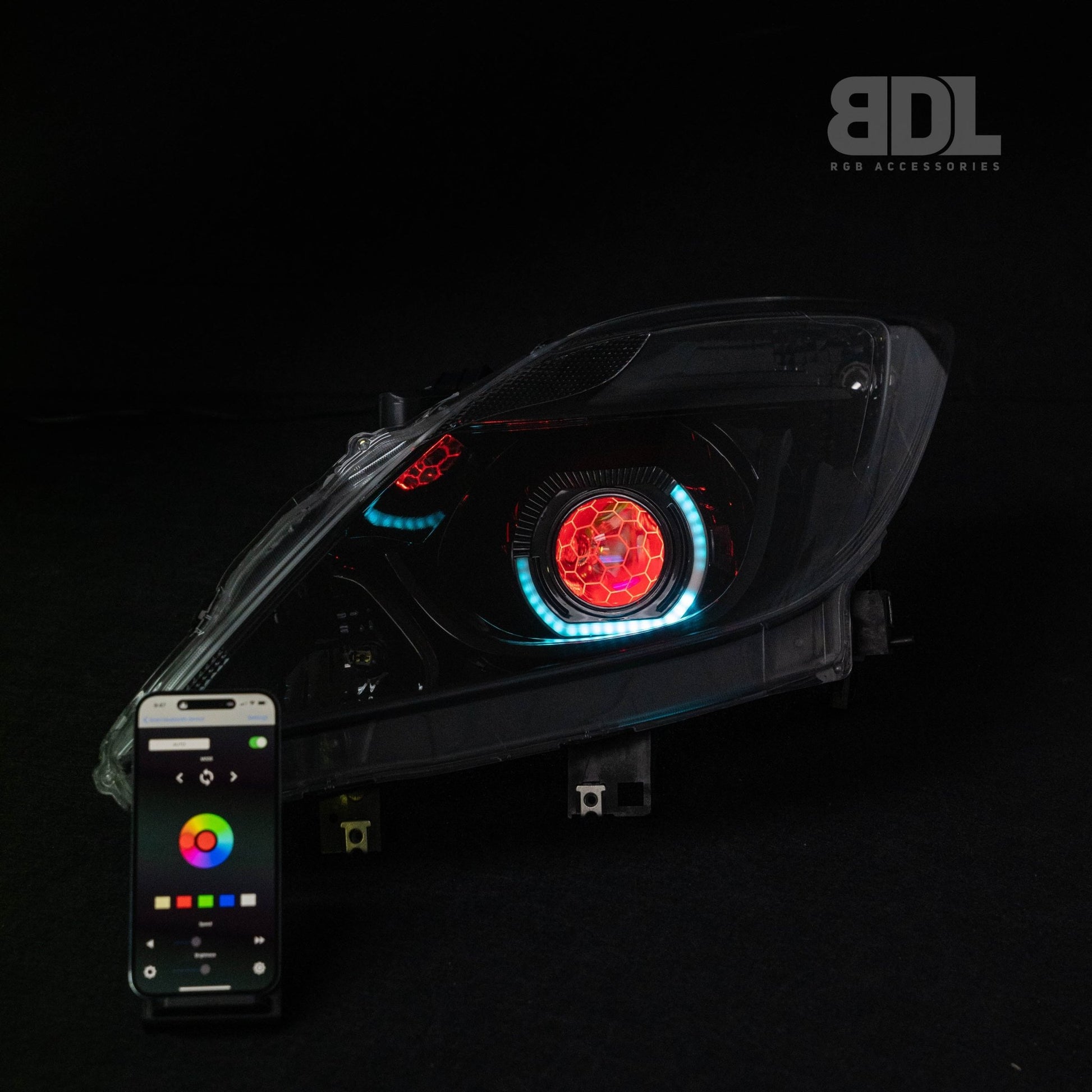Mazda BT50 Custom Headlights - Bushdoof Lighting