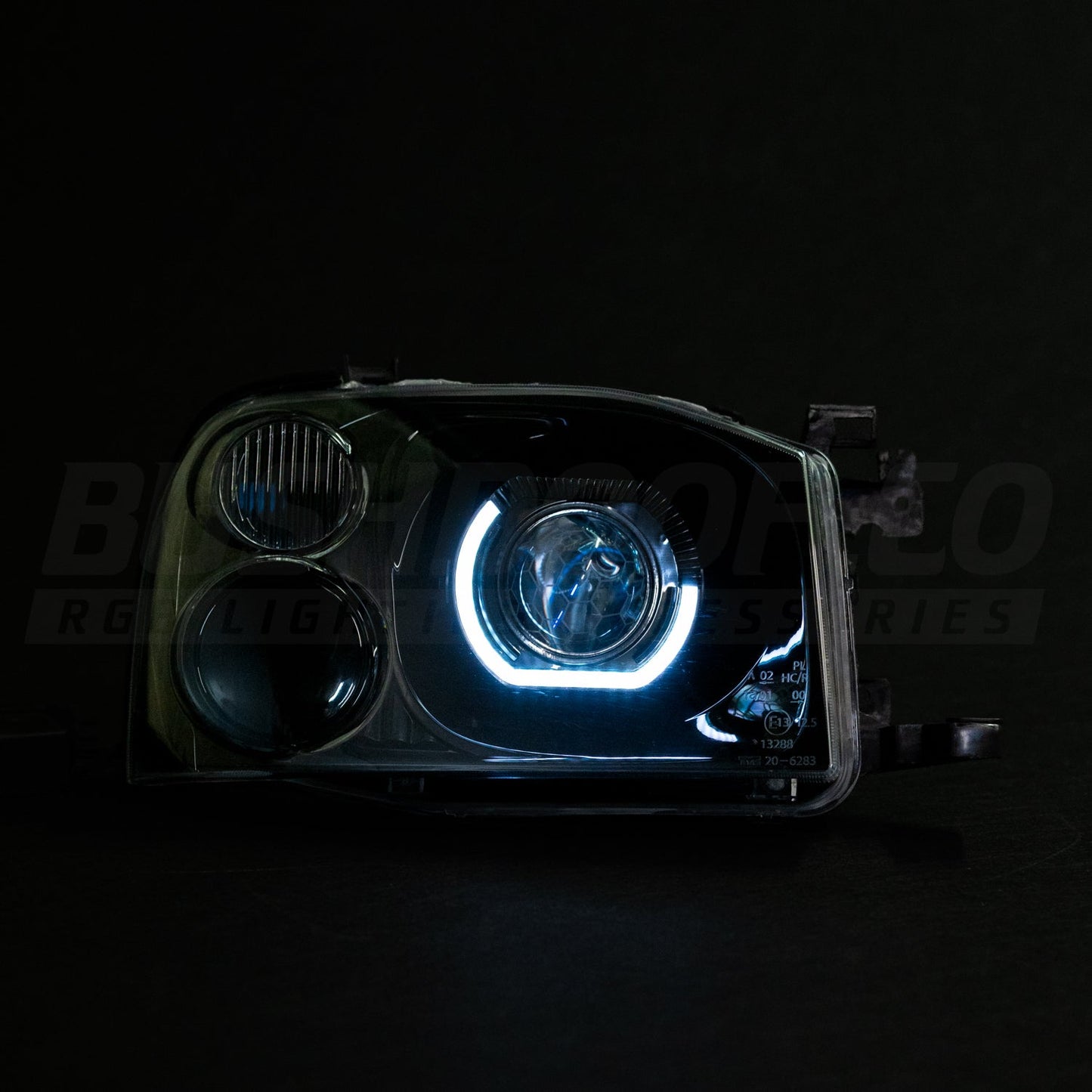 Nissan Navara D22 Custom Headlights - Bushdoof Lighting