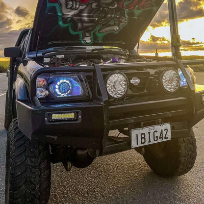Nissan Patrol S1-3 Custom Headlights - Bushdoof Lighting