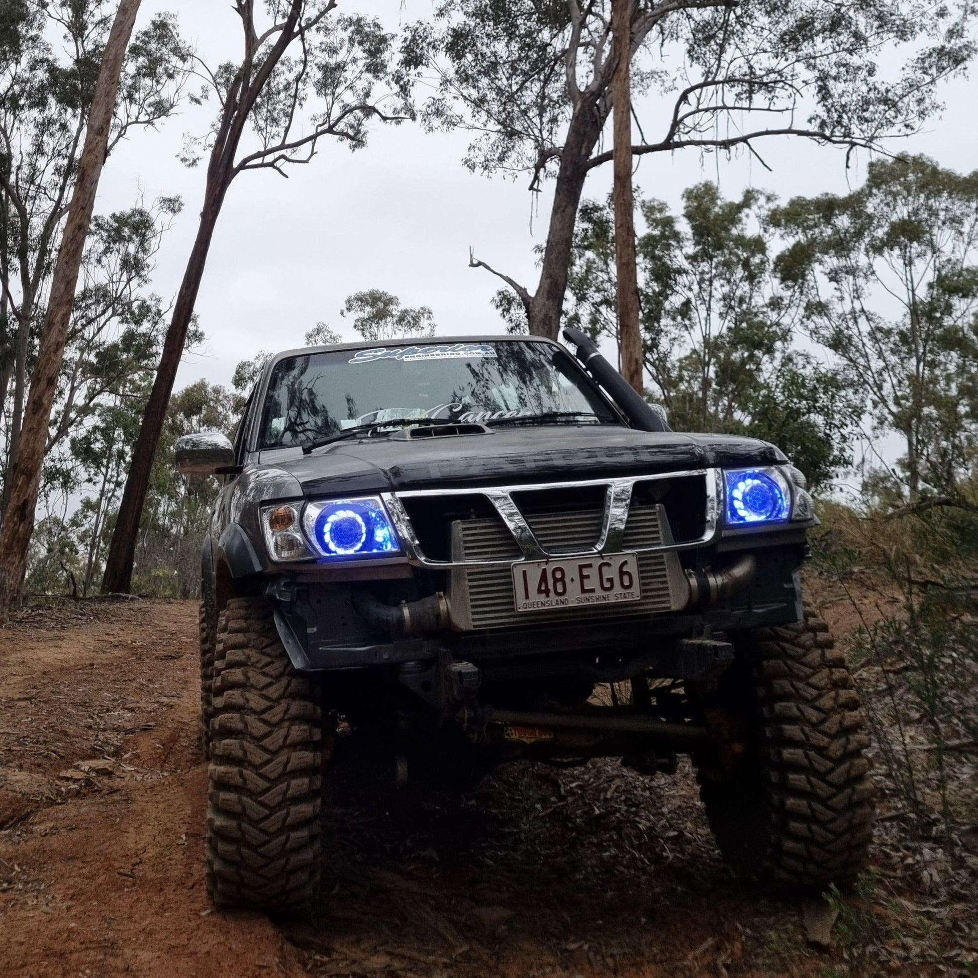 Nissan Patrol S1-3 Custom Headlights - Bushdoof Lighting
