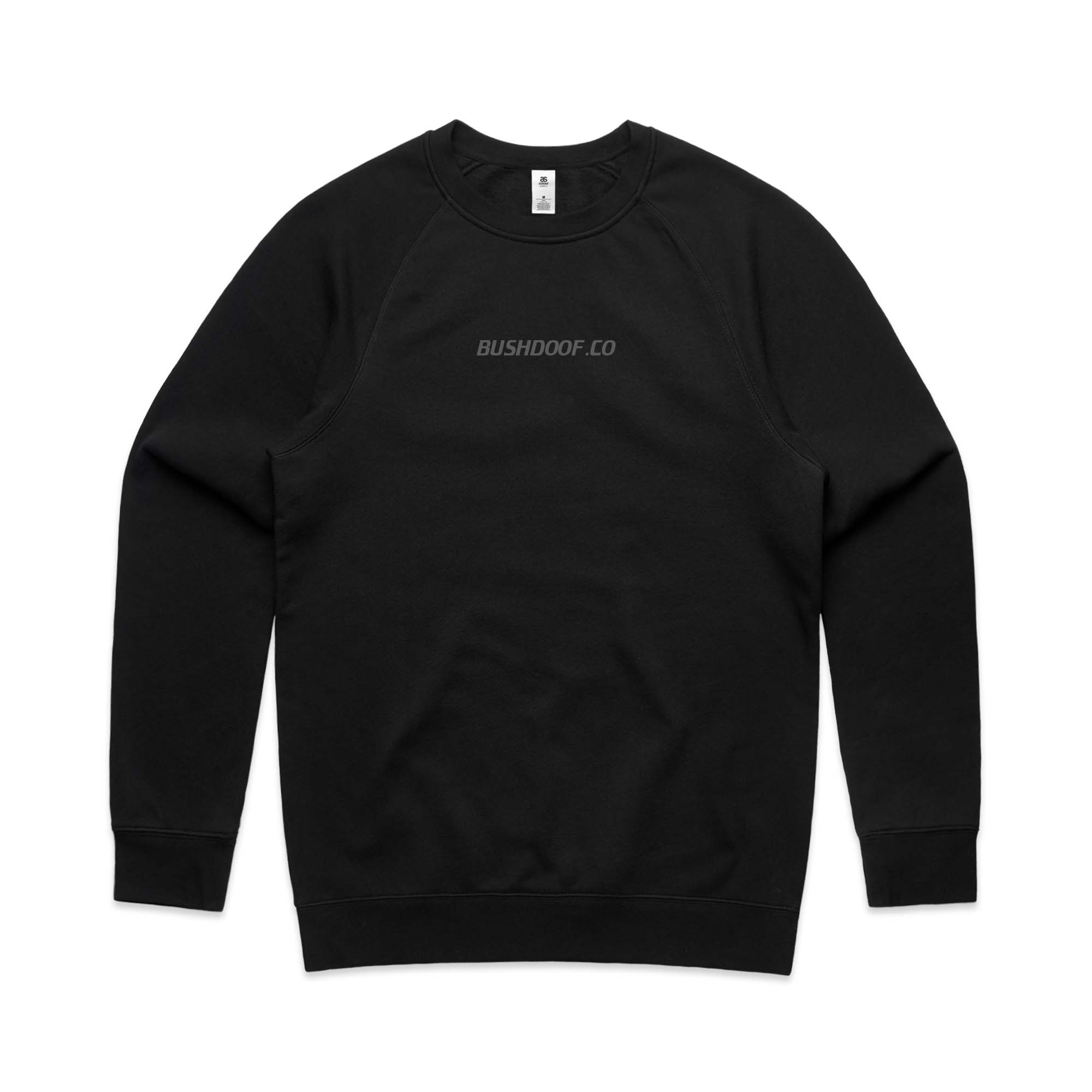 Premium 'Bushdoof.co' Crewneck - Bushdoof Lighting