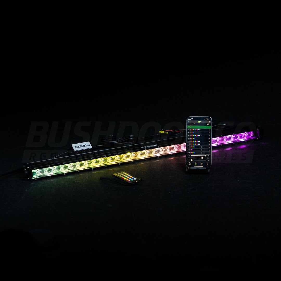 RGB Colour Chasing LED Light Bar - Bushdoof Lighting
