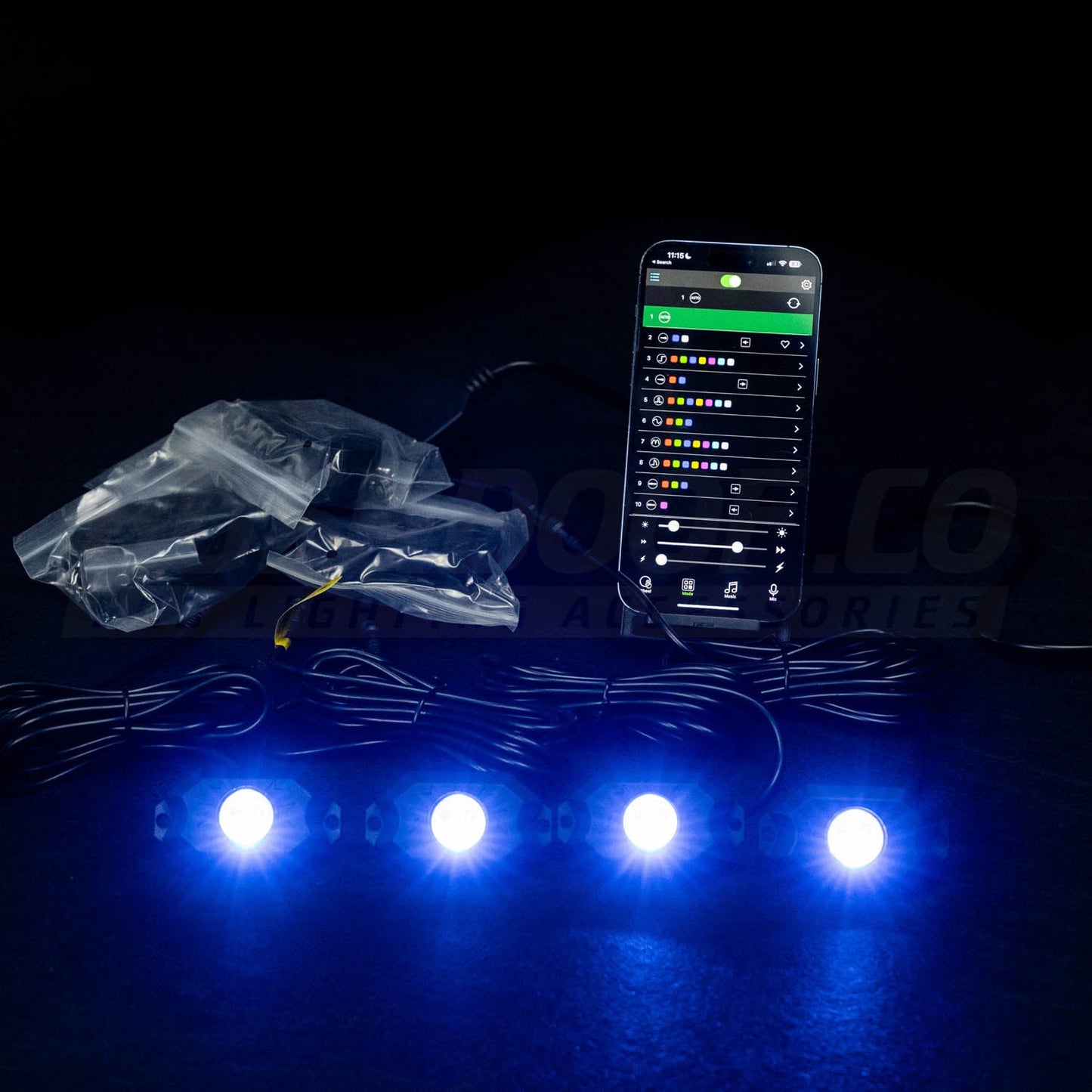 RGB Rock Lights - Bushdoof Lighting