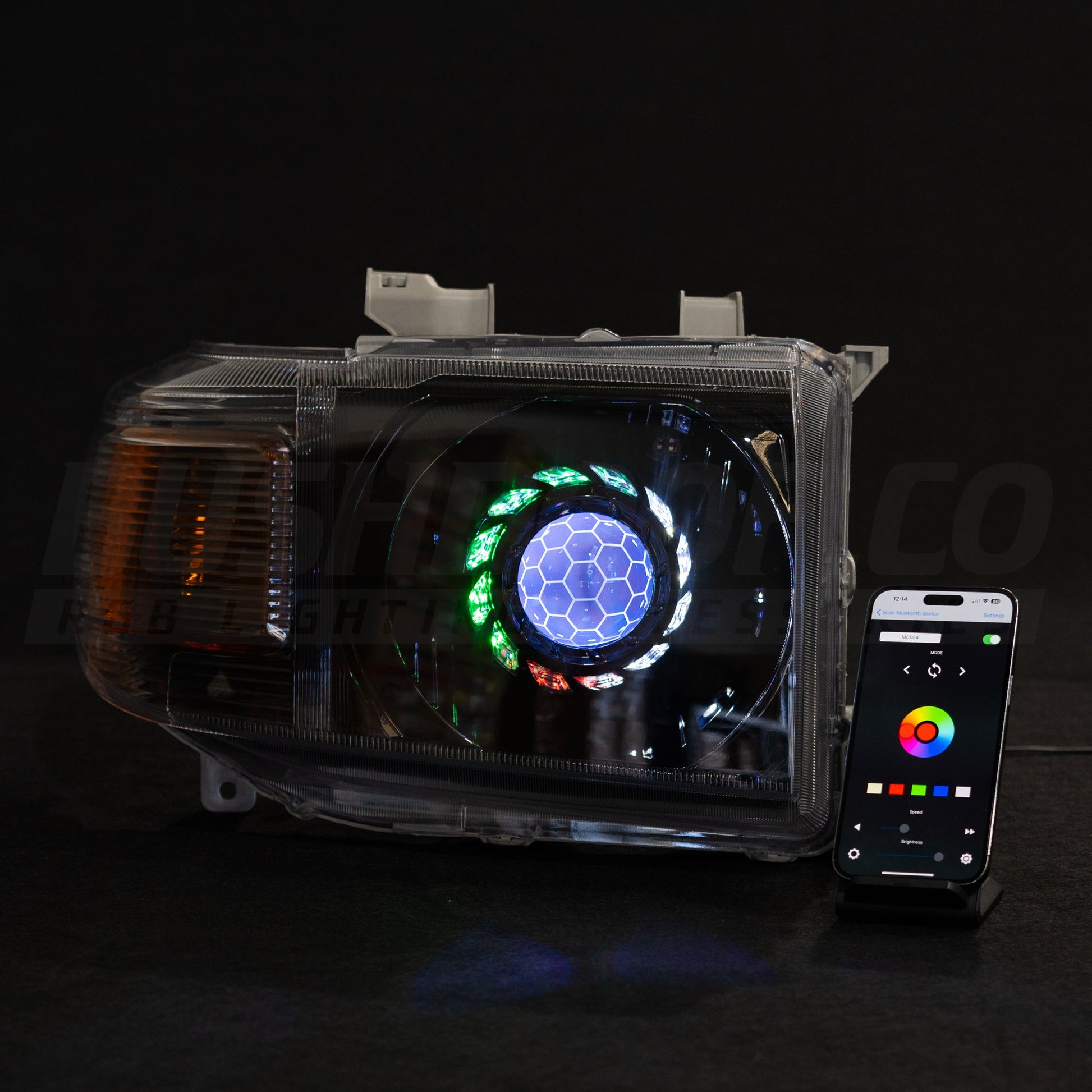 RGB 'Turbine' Headlight Kit - Bushdoof Lighting