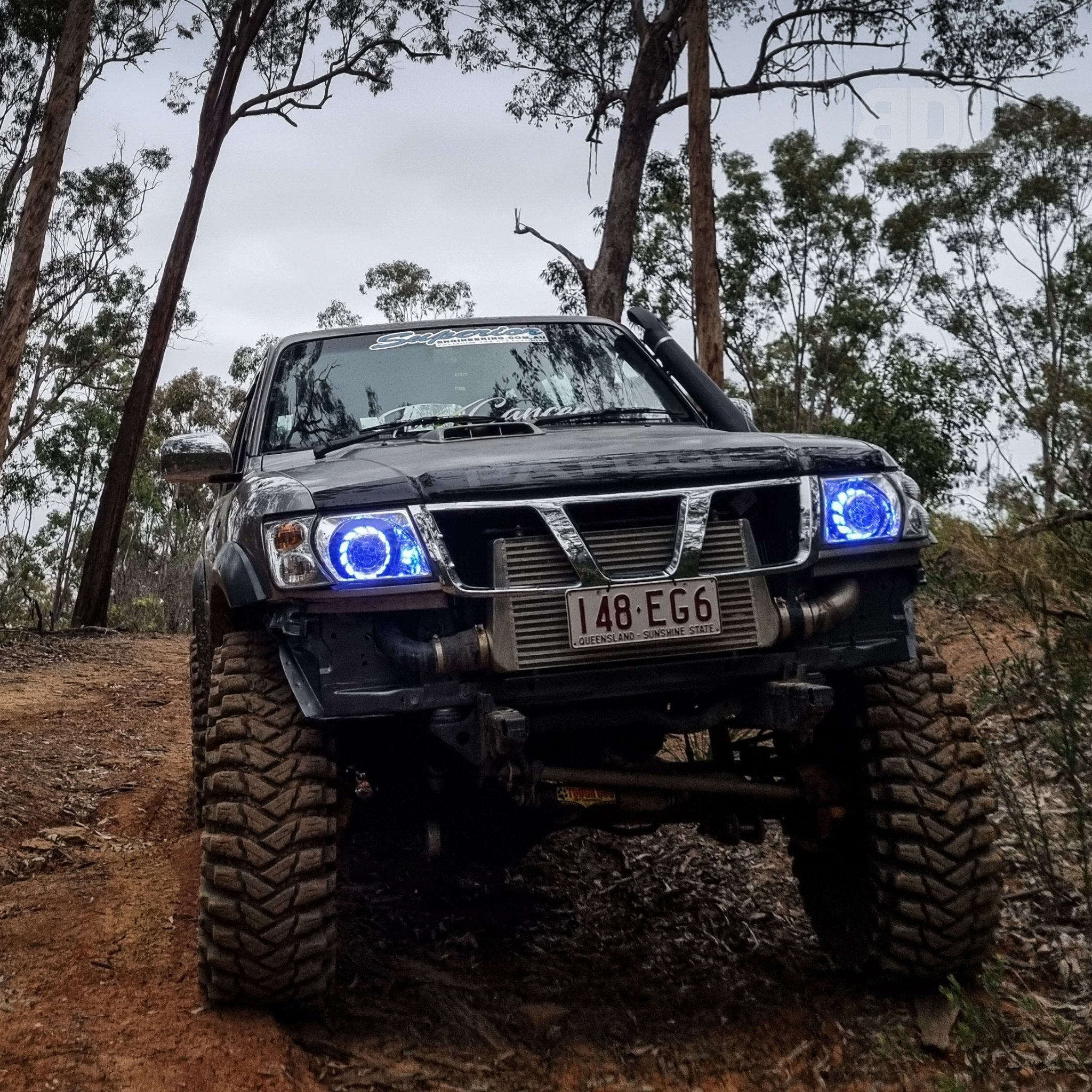 RGB 'Turbine' Headlight Kit - Bushdoof Lighting