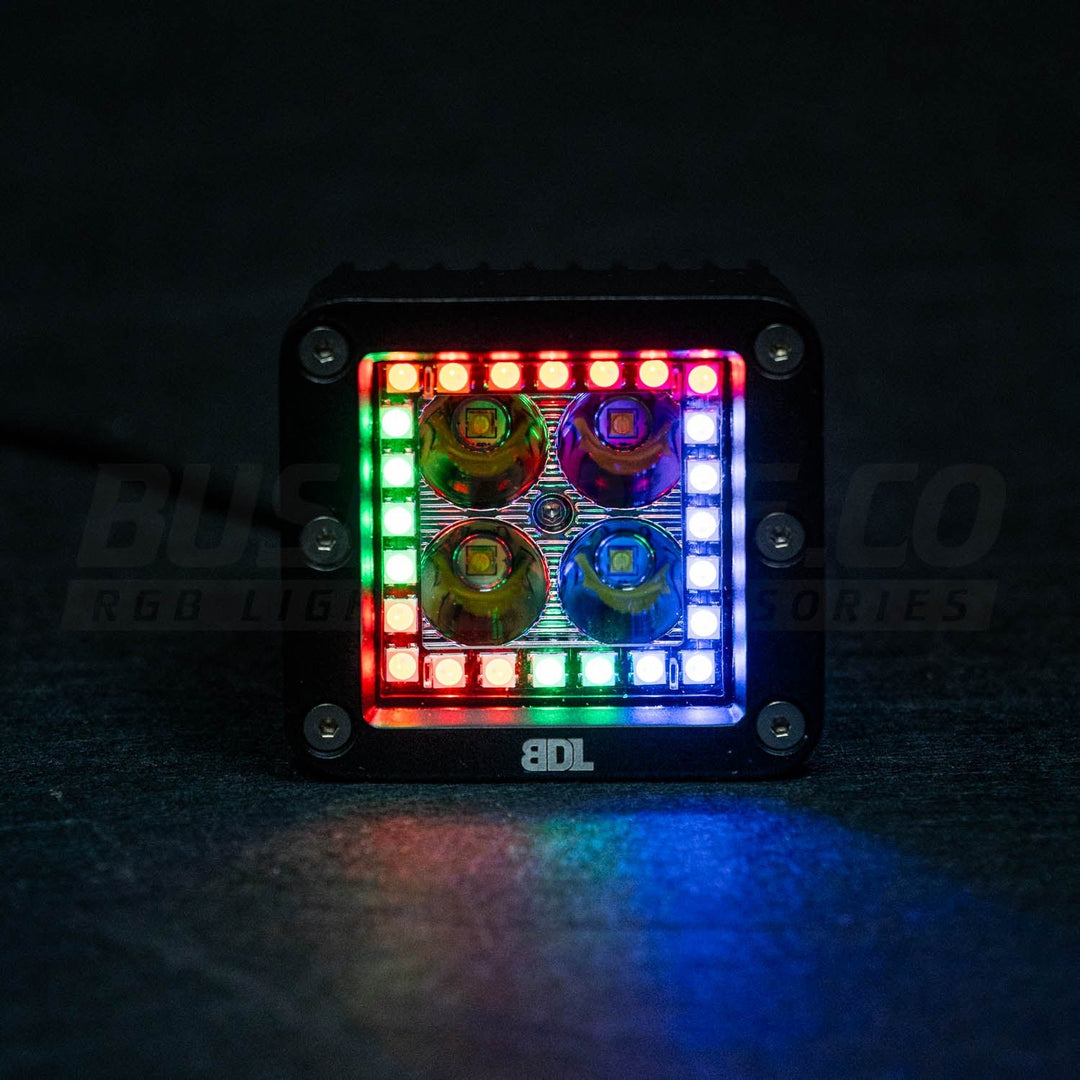 RGB Work Lights - 2 Pack - Bushdoof Lighting