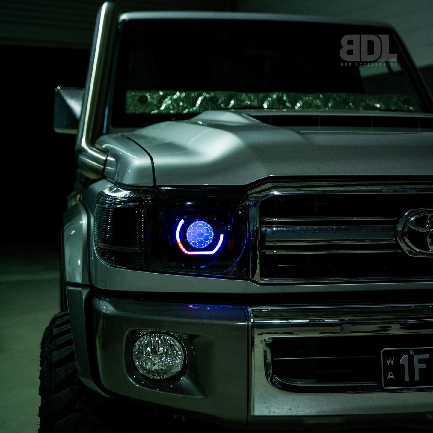 RGBW 'Angry Eye' Headlight Kit - Bushdoof Lighting