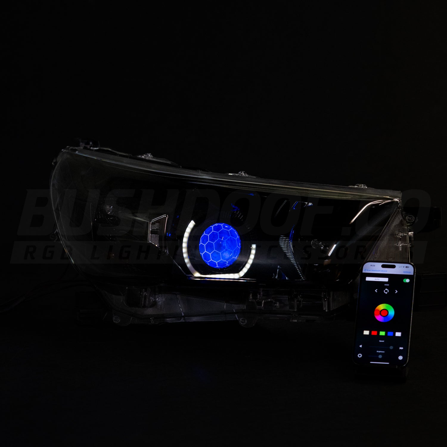 Toyota N80 Custom Headlights - Bushdoof Lighting